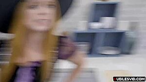 Milf Haley Reed and Penny Pax trick dick or treat with hardcore pounding!