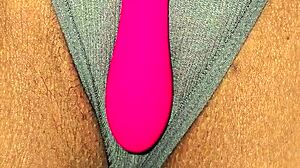 gray panties ripped off latina milf's tight wet pussy dripping cum!!