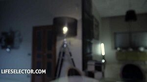 Shalina Devine POV Takes Two Hard Cocks Cowgirl Ride