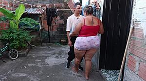 cornudo watches colombian wife take monster cock pounding