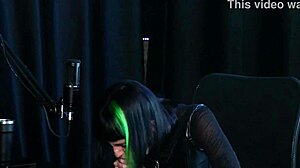 i showed off my blowjob skills and got my tits sucked after saying i'd date fans - carol rhcp sheer red