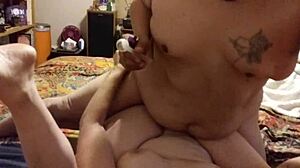 sucking his big monster cock makes me cum every time