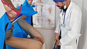 my gyno couldn't resist making young girl squirt and piss