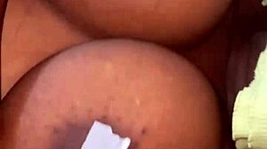 Who wants to grope and suck my massive ebony tits tonight?