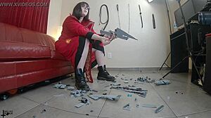 Giantess Empress Crushes Star Destroyer BTS Femdom Boots POV Huge Tall