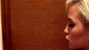 kiara cole licks katie morgan's roommate pussy riding dorm style