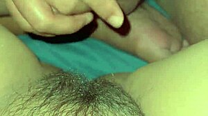 Chubby thai amateur's fat wet pussy stays tight fingered hardcore couple masturbation