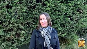 Kyara, 44-year-old FRENCH MILF in lingerie, CRAVES HARD SEX with BIG TITS bouncing