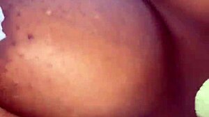 Who wants to grope and suck my massive ebony tits tonight?