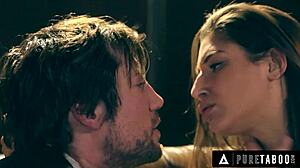 Pervert assistant tricks actress Abella Danger into co-star roleplay session