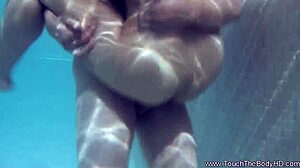 Oriental Masseuse's Nuru Hands Grope Lover's Pussy During Body Touch Massage