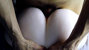 big cock stretches oiled bedroom fuck doll's huge round ass in rough anal creampie doggystyle