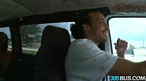 peruvian bimbo stuffed hard on the bus, who's next?? 💦🍑🔥