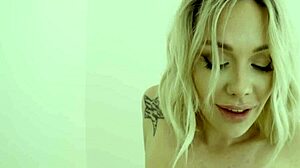 What happens when a petite french brunette bathes with her busty blonde stepsister?