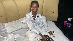 stunning african teen model's casting interview reveals her gorgeous curves up close!