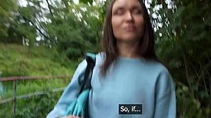 Fitness Milf Kristina Grace Sucks Cock Outdoor Then Fucked Hard!