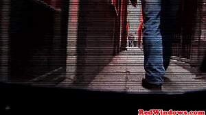 Intense Doggystyle Pounding Dutch Hooker Bent Over Cumsprayed