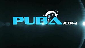 Gold statues awaken to lick and eat glistening lesbian pussies hungrily