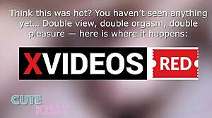 Her juicy pussy lips drip with passion as she rides reverse cowgirl to creampie bliss