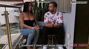 i finally fuck hot colombian milf silvana lee doggystyle cowgirl after her brian evansx interview