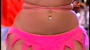 Lady lu strips out of pink bikini in super positive tease