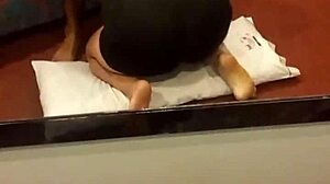 Tattooed Girlfriend Deepthroats Friend's Cock Swallowing Cum Load!