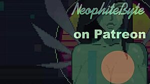 Monster Dominates Seris Bent Over in Rough Doggystyle Game