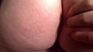 18yo student soaks panties with milk in abandoned house.