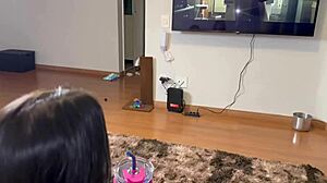 Hot Friend Movie Date Ends in Steamy Pussy Kissing Fuck