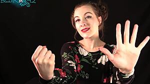 housewife milf teases with dildo dirty talk jerk off commands