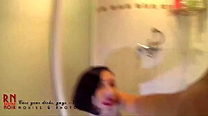 College Coed Bathes in Baby Tub Then Masturbates Shaved Pussy POV