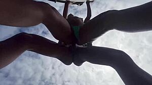 Lost video captures young amateurs in wild outdoor orgy