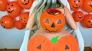 loira: doces or my hard black cock on halloween night?