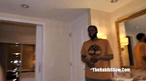 Sexy Nyny Lew pounds big black cock from Alex Dickmen hard