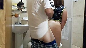 WOW! HOT LATINA MAID SUCKS AND FUCKS GUEST COCK!