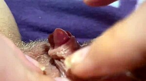 Huge Clitoris Teases Orgasm With Rubbing And Jerking In Extreme Closeup