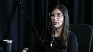 melina khalifa bares all in naughty porn cast brazil interview. part 3 reveals sheer red lingerie secrets