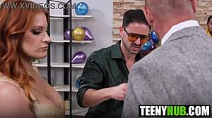 elise london hosts breeding party with juan largo peter fitzwell tony marzo