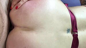 Redhead milf pilates trainer rides cock hard in gym for creampie reward