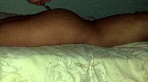 guy rims this latina's ass during steamy massage