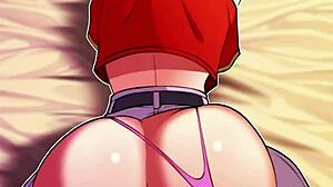 pam's wet pussy takes a good pounding in hentai style