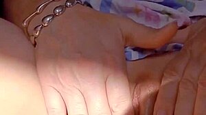 mature wife flashes shaved pussy closeup fingering early morning