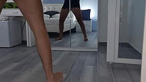 i gave him an intense amateur handjob with a huge finish