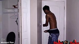 ebony gets assfucked by monster bbc dick down hard 🍫🍆