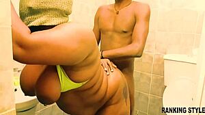 african bbw takes monster cock deep in doggystyle and cowgirl positions