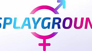 Blonde shemale doll masturbates with sex toys