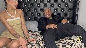 Peruvian guy roughly destroys and anal sodomizes petite young venezuelan slut