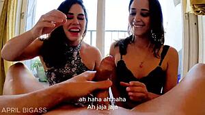 April And Belle Puke Vomit Over Two Liters In Extreme Gagging