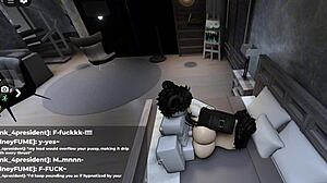 Roblox slut you end up with cum soaking your cute big ass