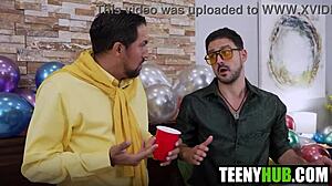 elise london hosts breeding party with juan largo peter fitzwell tony marzo